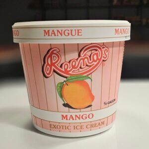 Reena's Mango Exotic Ice Cream (half Gallon)