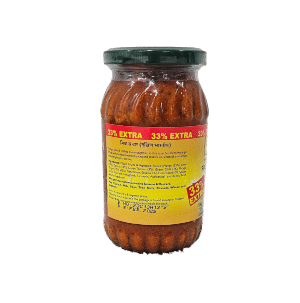 Mothers Recipe Mixed Pickle South Indian Style  400 Gm - Image 4