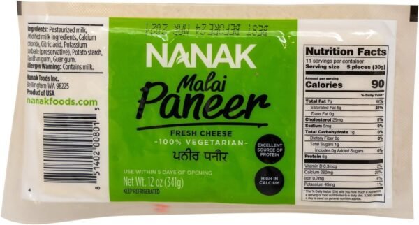 Nanak Malai Paneer 341 Gm