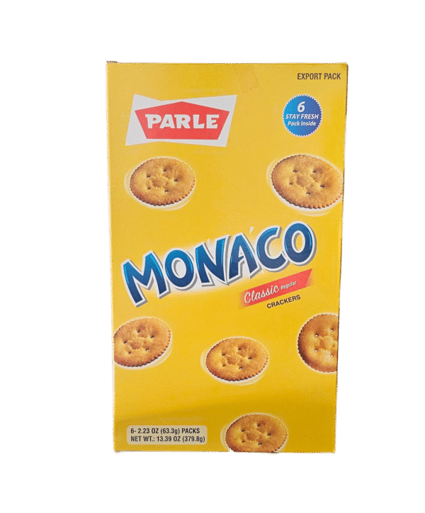 Parle Monaco 380 GM  8 Pack of 63.3 GM