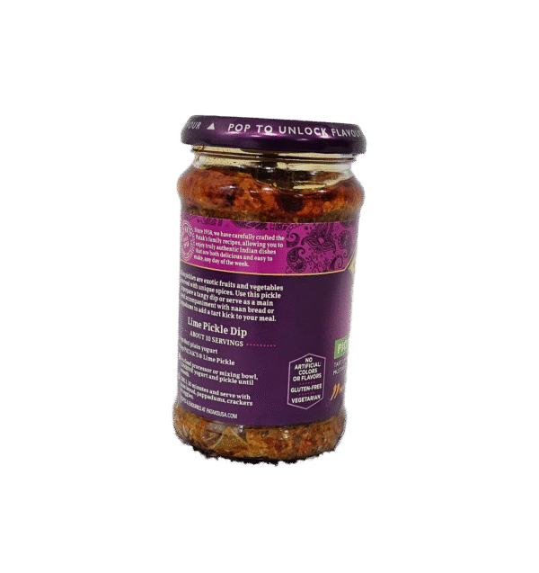 Patak Lime Pickle  Mild  9 Oz - Image 5
