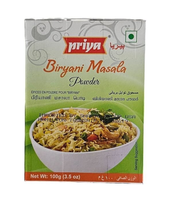 Priya Biryani Masala Powder 100 Gm