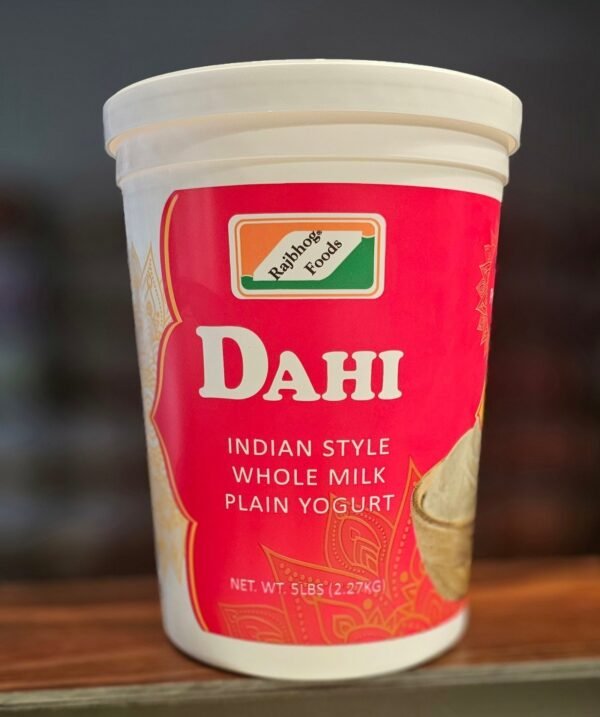 Rajbhog Foods Dahi Indian Style Whole Milk Plain Yogurt (5Lb) - Image 2