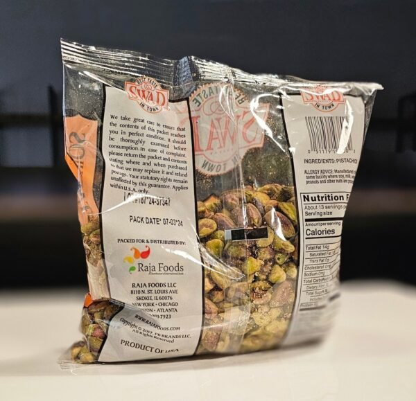 SWAD Premium Quality Green Pistachios 14oz - Image 3