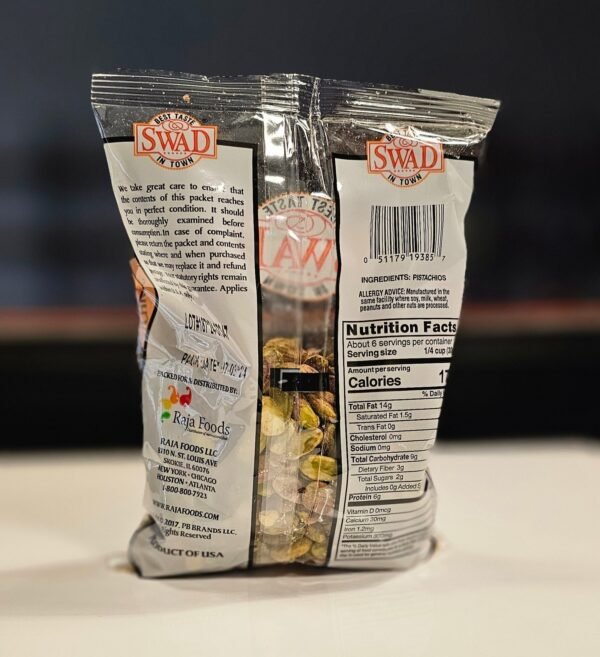 SWAD Premium Quality Green Pistachios 7oz - Image 3