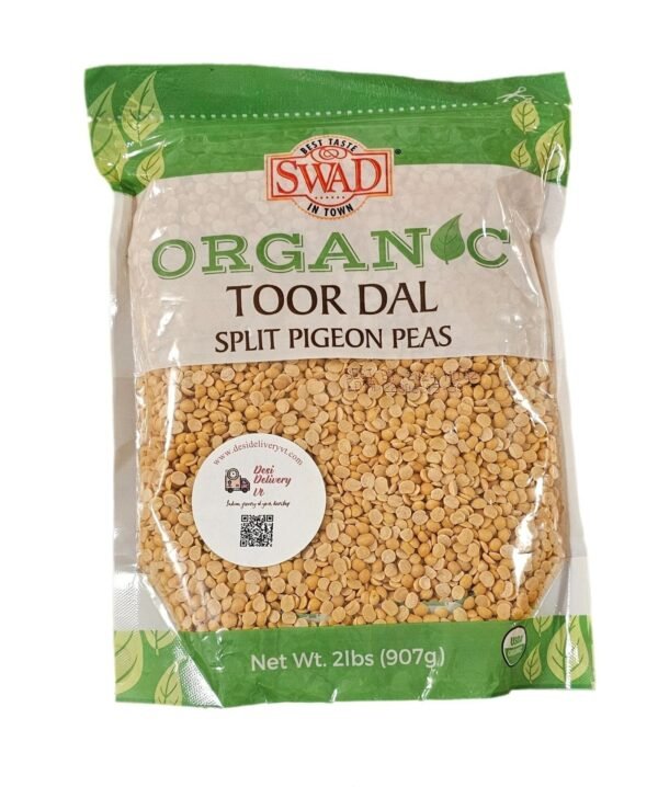 SWAD  Organic Toor/Arhar Dal 2 lb - Image 2