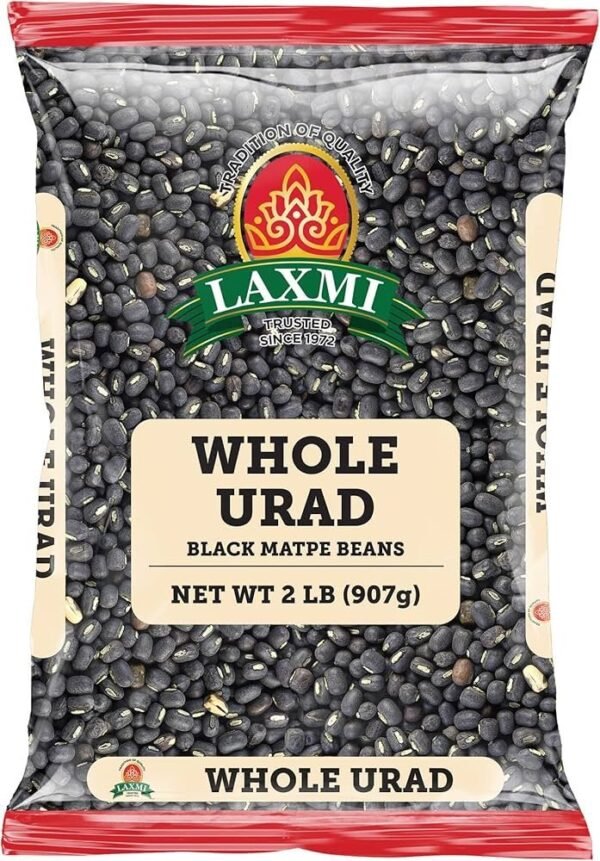 Laxmi - Urad Whole (Kali Dal 2lb)