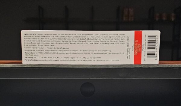 Vicco Vajradanti Herbal Toothpaste - Image 3