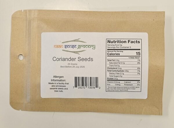 Coriander Seeds - Naan Sense Grocery (25g)