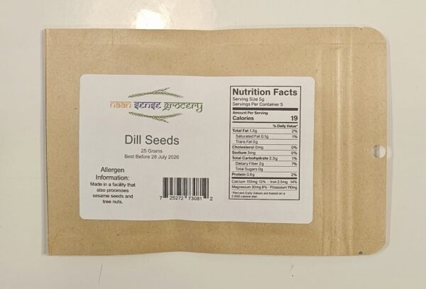 Dill Seeds - Naan Sense Grocery (25g) - Image 2
