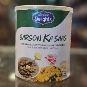 Sarson Ka Saag in a bowl, showcasing the traditional Punjabi dish made from mustard leaves.