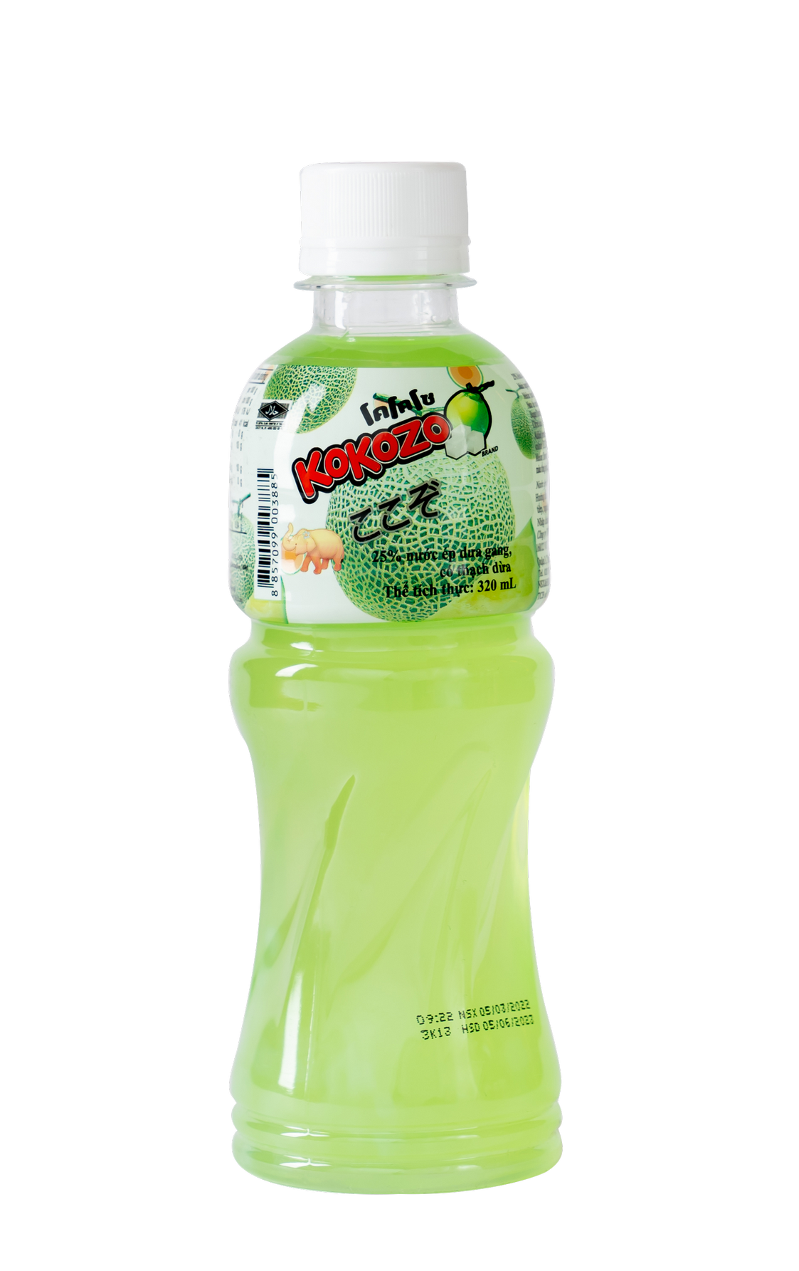 Melon Juice With Nata De Coco - Kokozo (10.80 Oz)