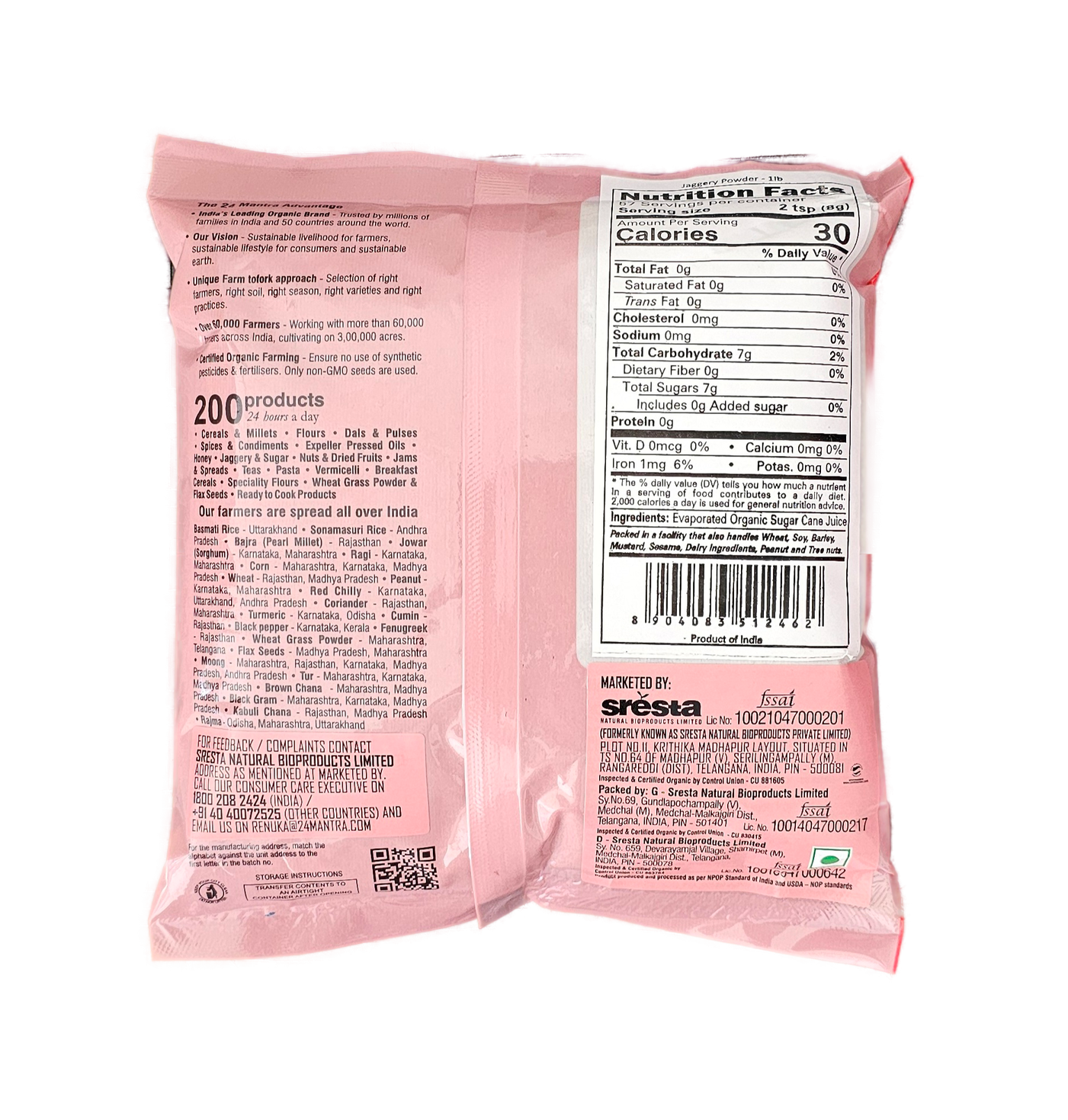 24 Mantra Organic Jaggery Powder 454 GM - Image 3