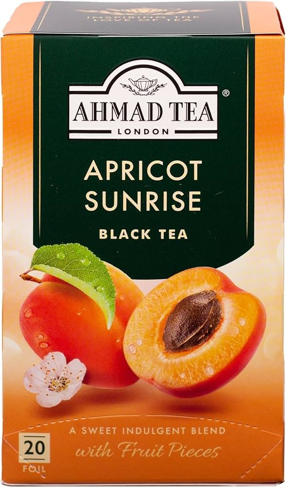 Apricot Sunrise Black Tea - Ahmad Tea