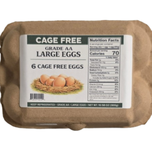Cage Free Eggs Large - 6 Pc (10.58 Oz)