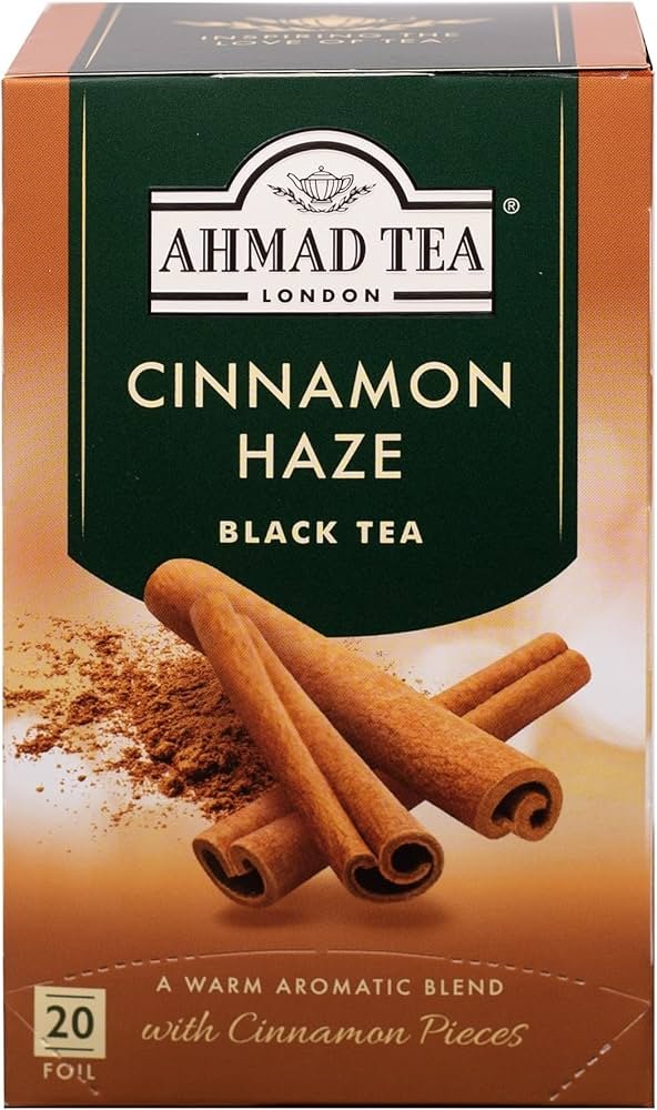 Cinnamon Haze Black Tea - Ahmad Tea ( 20 Bags)