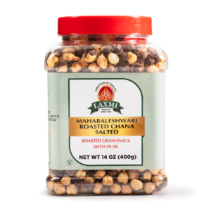 Laxmi Mahabaaleshwar Roasted Chana Salted Jar 400gm