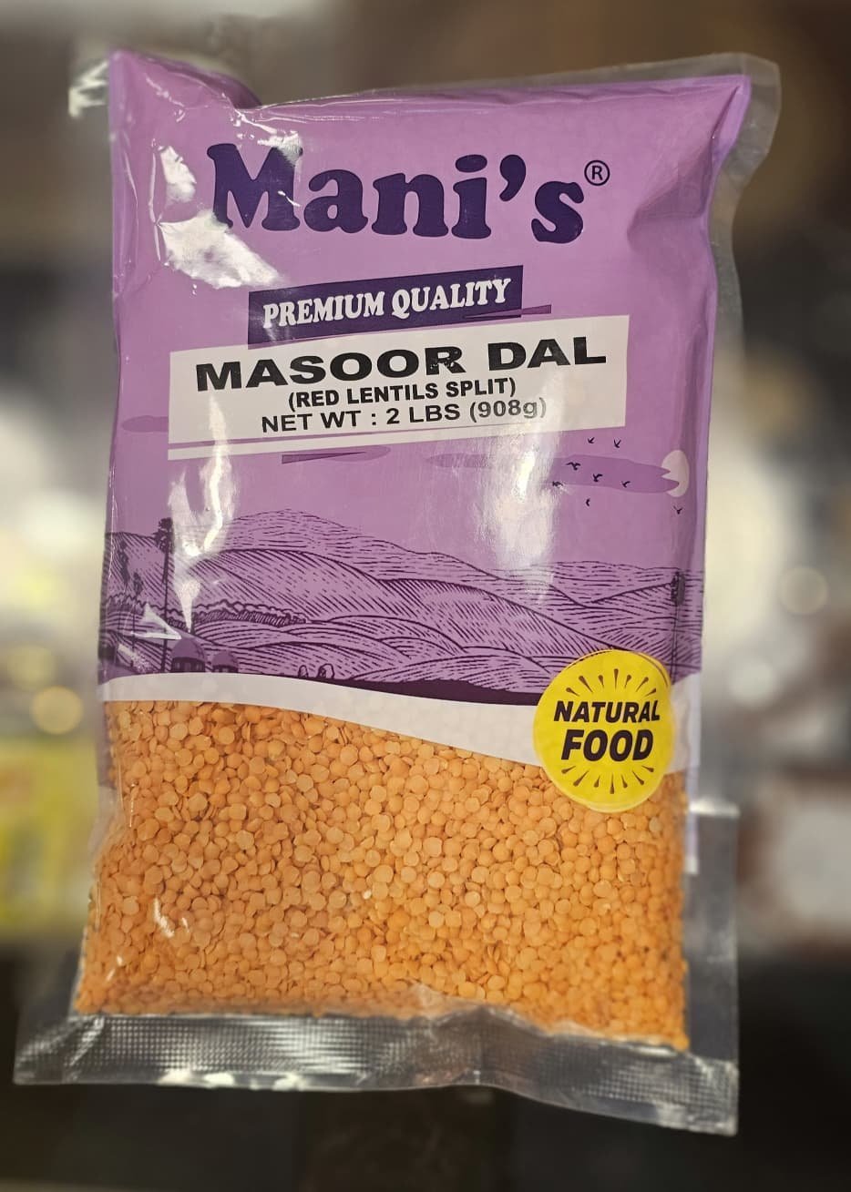 Mani's Masoor Dal Split (2lb)