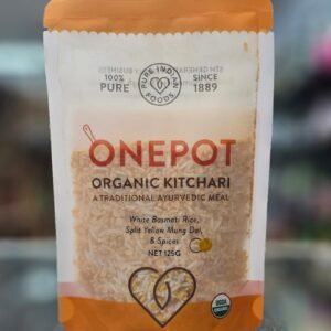 Pure Indian Foods - OnePot Kitchari Single Pack Ready-to-Cook Meals, Organic No.2 - White Basmati Rice & Split Yellow Mung Dal