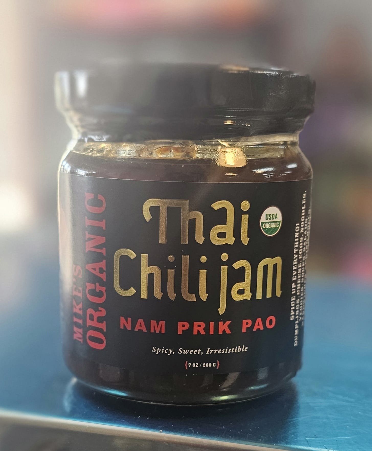 Mike's Organic Curry Love - Thai Chili Jam - Nam Prik Pao