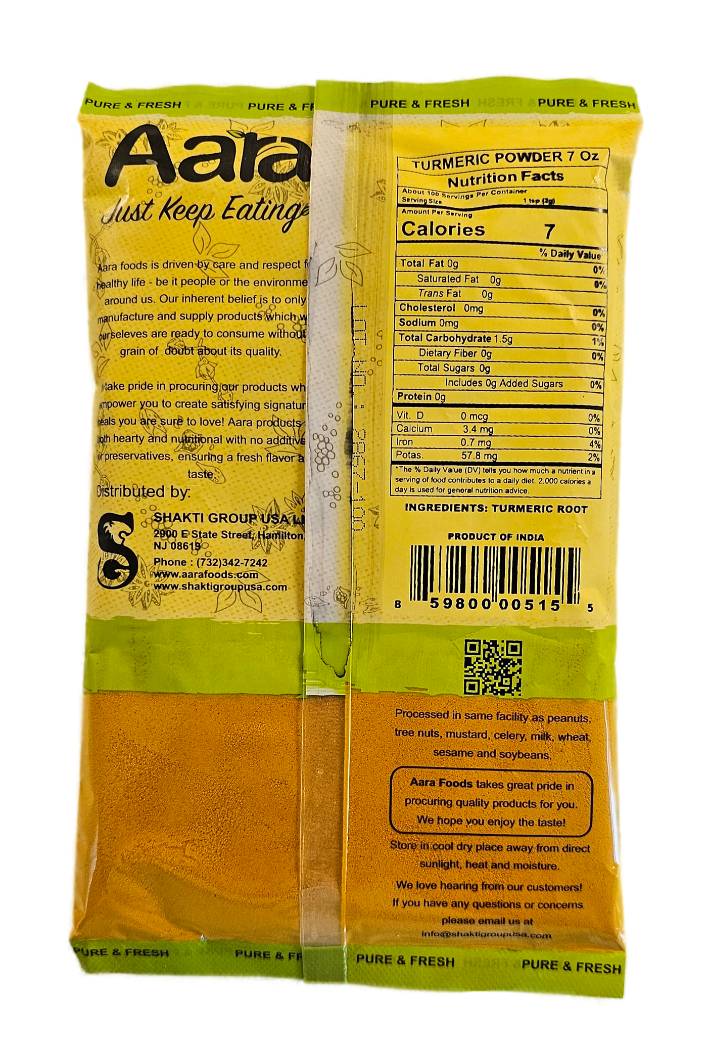 Aara Turmeric Powder 200 Gm - Image 3