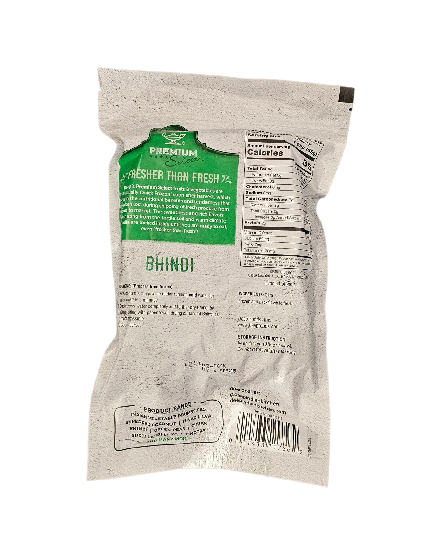 Deep Bhindi/Okra Cut - Image 3