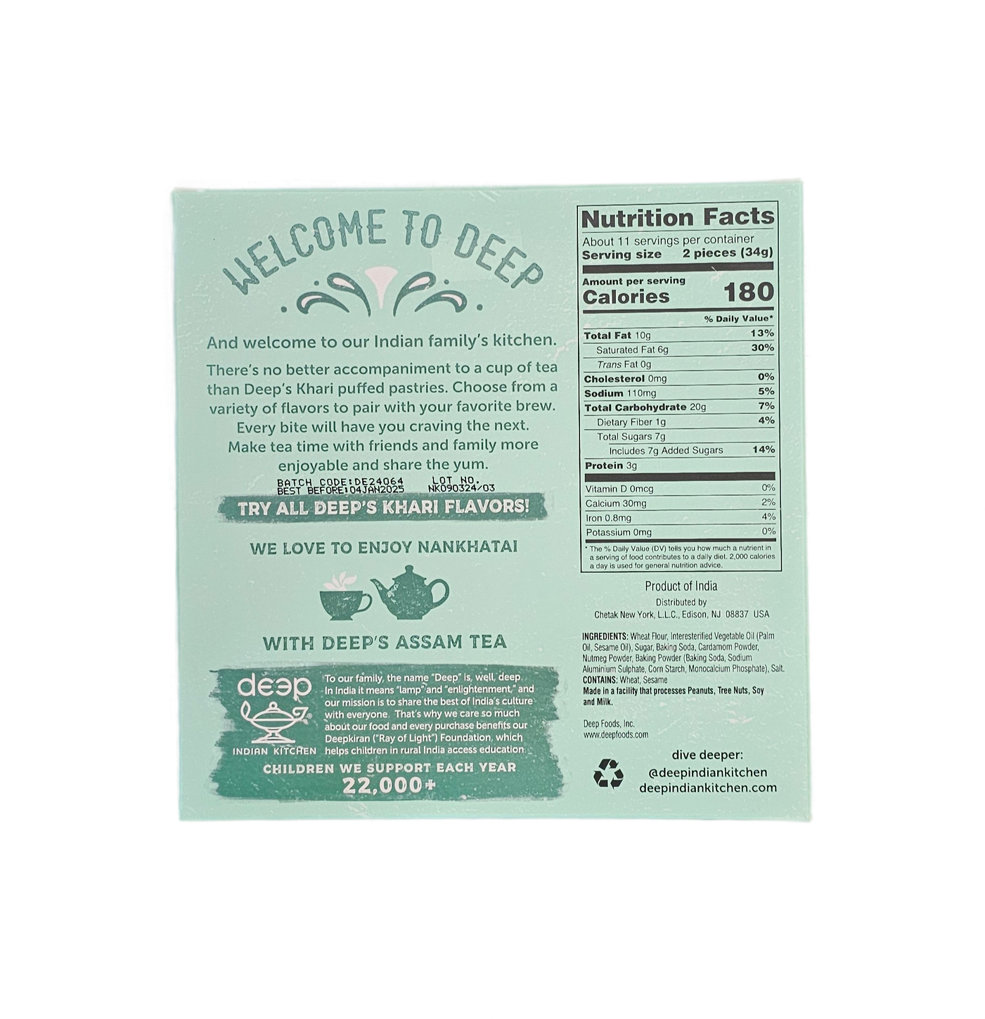 Deep Nankhatai 14 OZ - Image 4