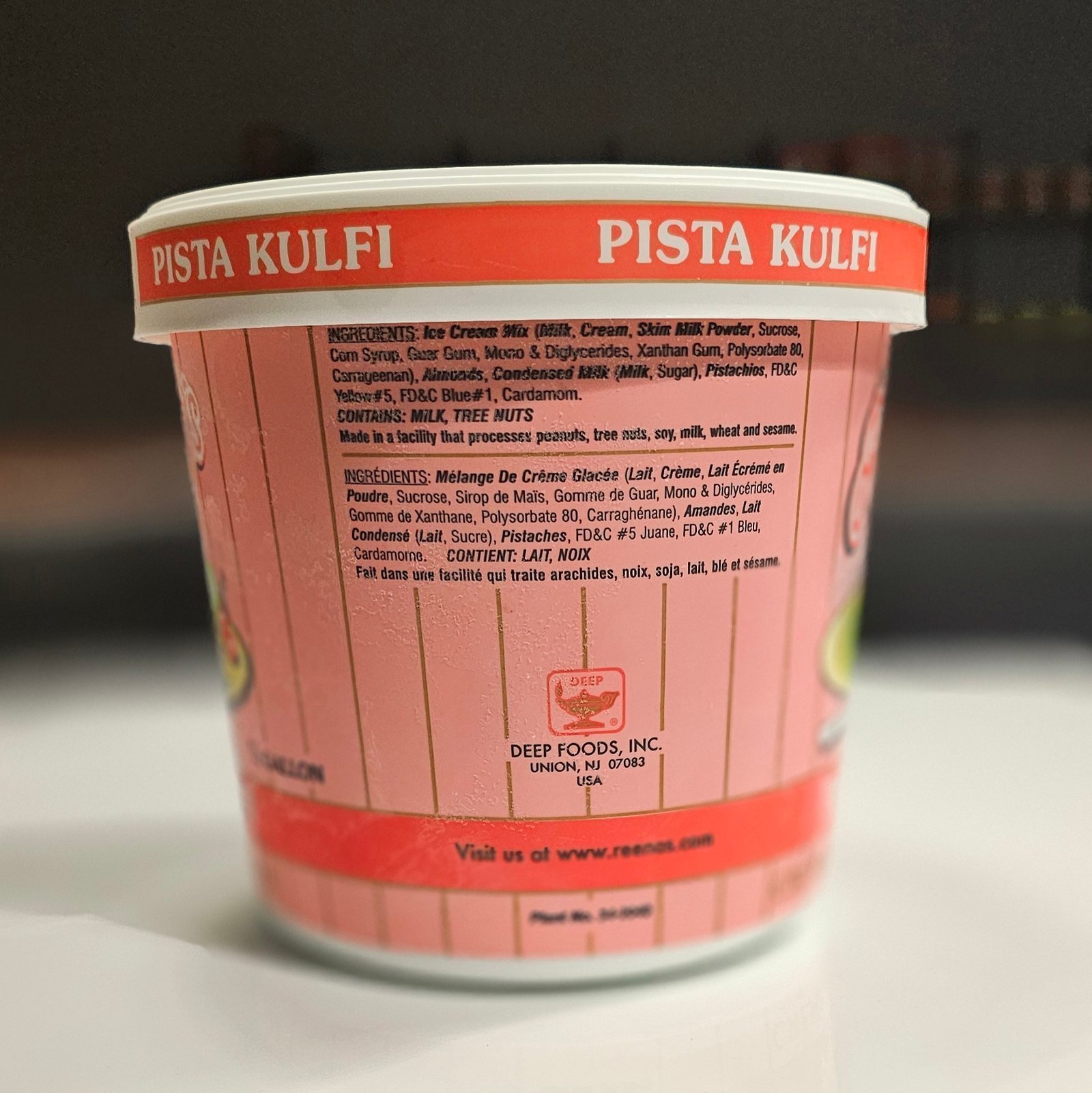 Reena's Pista Kulfi (1/2 Gallon) - Image 4