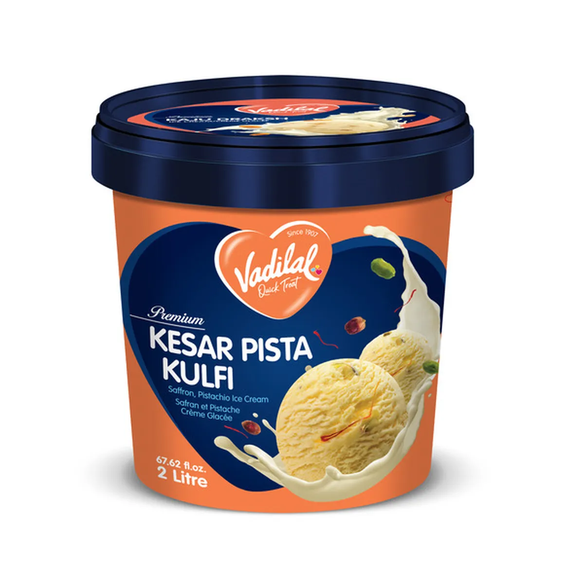 Vadilal tub (Kesar Pista) 2 Litre