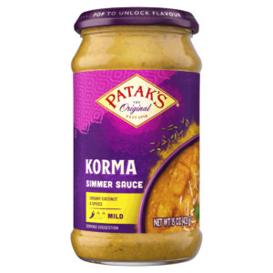 Pataks Korma Simmer Sauce 15 Oz