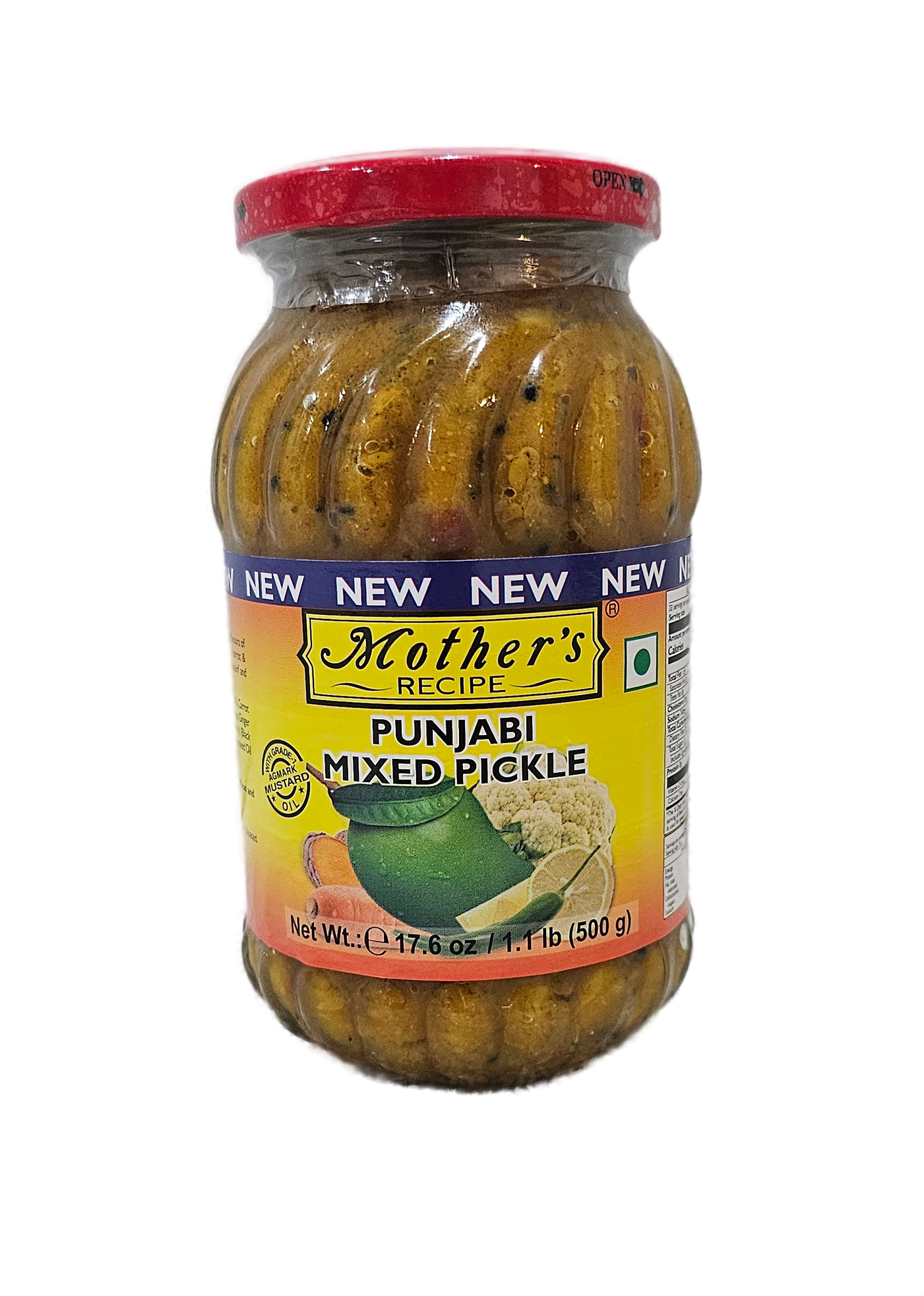 Mothers Recipe Punjabi Mixed Pickle 500 Gm - Image 5