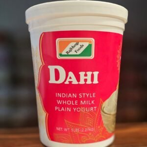Rajbhog Foods Dahi Indian Style Whole Milk Plain Yogurt (5Lb)