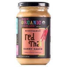 Mikes Red Thai Curry Sauce
