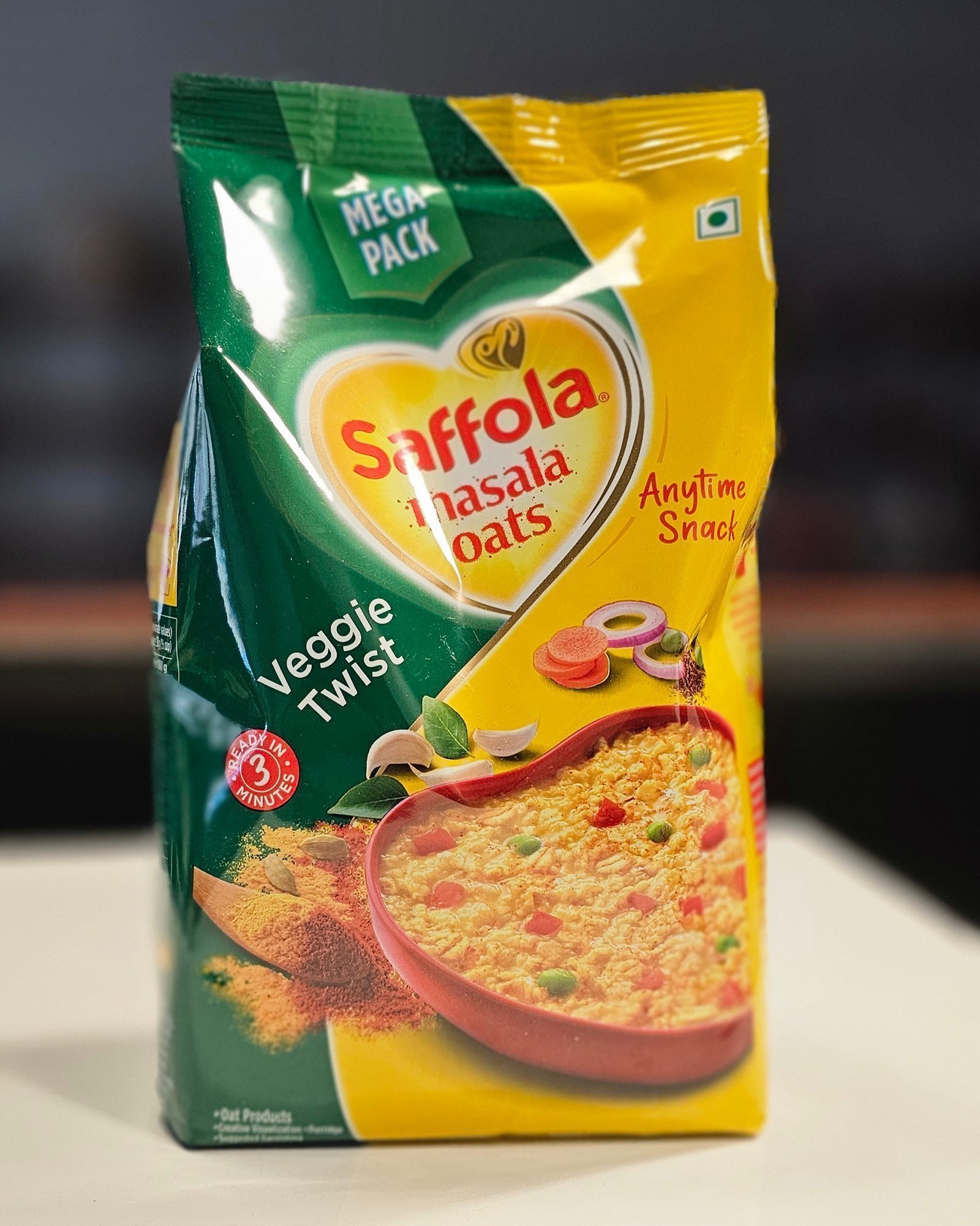 Saffola Masala Oats - Veggie Twist (1.1Lb)