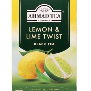 Black Tea Lemon And Lime Twist - Ahmad Tea (20 Foils)