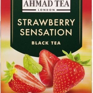 Black Tea Strawberry Sensation - Ahmad Tea (20 Foils)