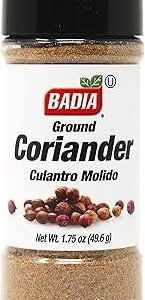 Badia Ground Coriander seasoning in a 1.75 Oz package