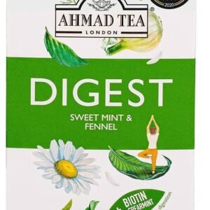 Digest Blended With Sweet Mint And Fennel - Ahmad Tea (20 Bags)