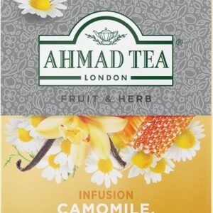 Fruit And Herb Tea Infused With Camomile, Honer And Vanilla - Ahmad Tea (20 Foils)