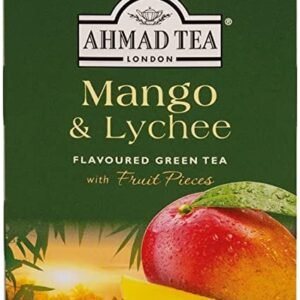 Green Tea ( Mango And Lychee)- Ahmad Tea (20 Foil)