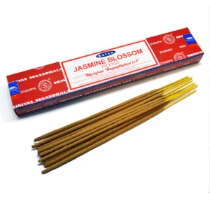 Satya Jasmine Blossom Incense packaging with floral design