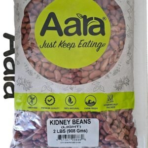Aara Kidney Beans Rajma Light 2 Lb pack on a white background