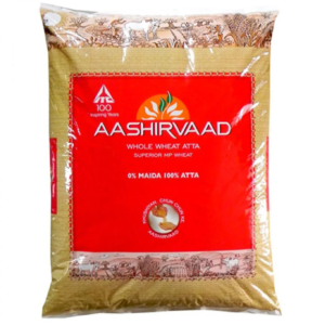 Aashirvaad Whole Wheat Atta / Flour 20Lb