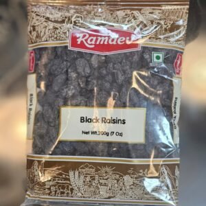 Black Raisins /Currants Ramdev (7oz)