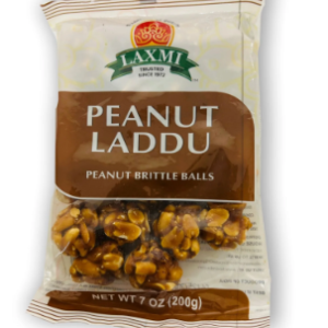 Laxmi Peanut Laddu in a 7 oz pack, perfect for festive occasions.