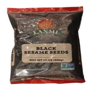 Laxmi Black Sesame Seeds in a 400g package