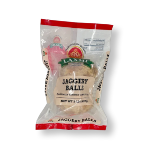 Laxmi Jaggery Balls in a 2Lb package, perfect for cooking and desserts.