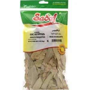 Dried eucalyptus leaves in a 2 oz package by Sadaf