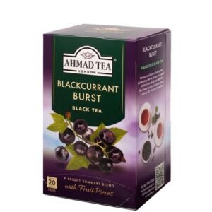 Blackcurrant Burst Black Tea - Ahmad Tea (20 Foils)
