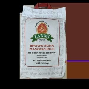 Sona Masoori Brown Rice - Laxmi (10lb)